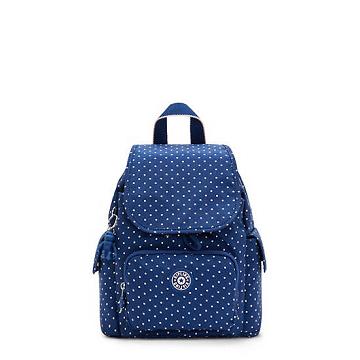 Mochilas Kipling City Pack Mini Printed Azules | MX 1496PJ